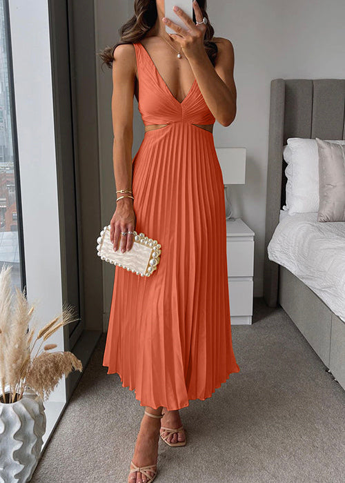 Camila - Vestido Sem Mangas Midi