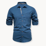 Blusa - Mistura Respirável com Fecho Frontal