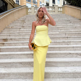 Eliana - Vestido Maxi Elegância