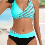 Mona - Bikini Impressão em Tons Quentes