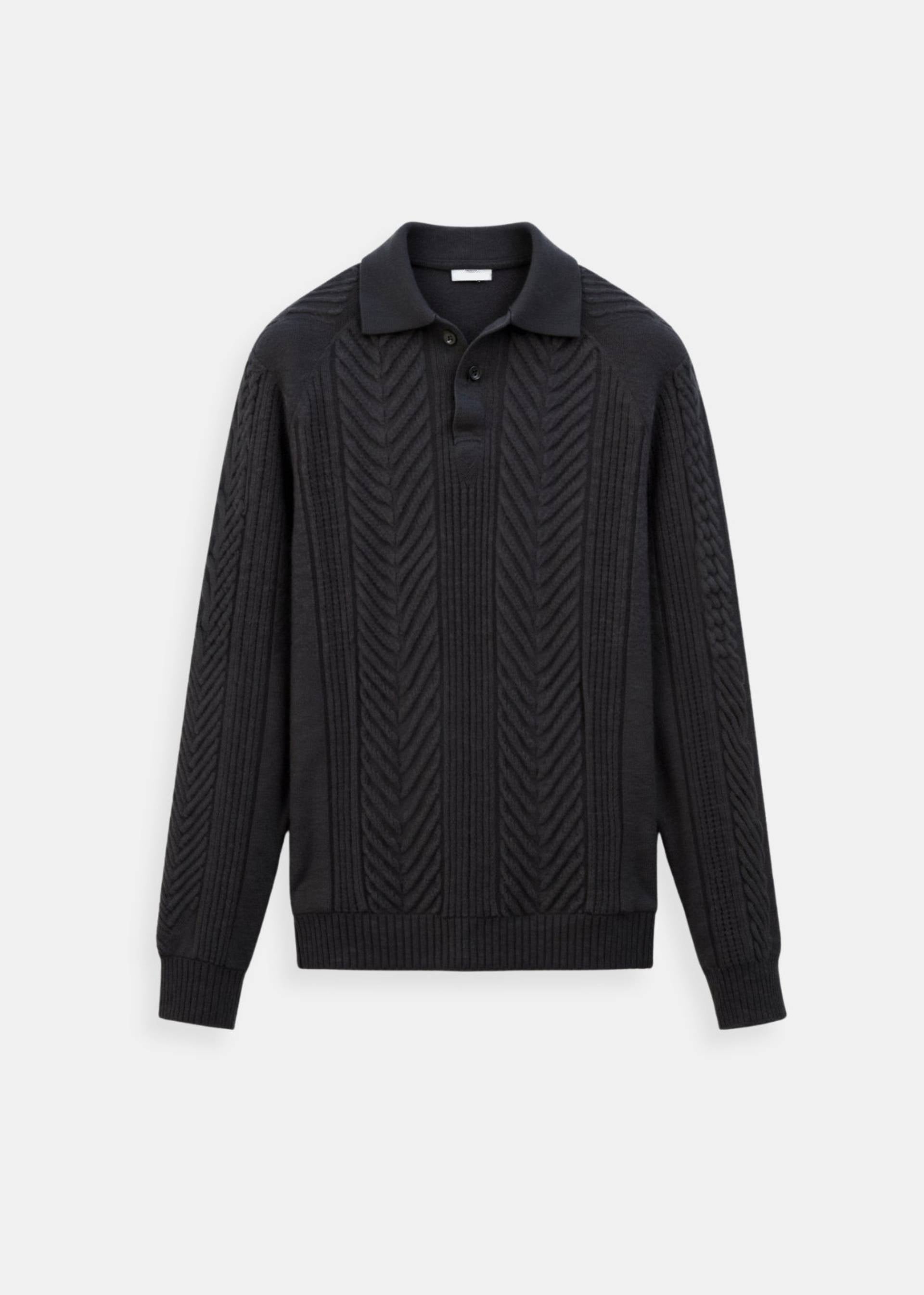 Sweater de Malha Misturada - Relaxado