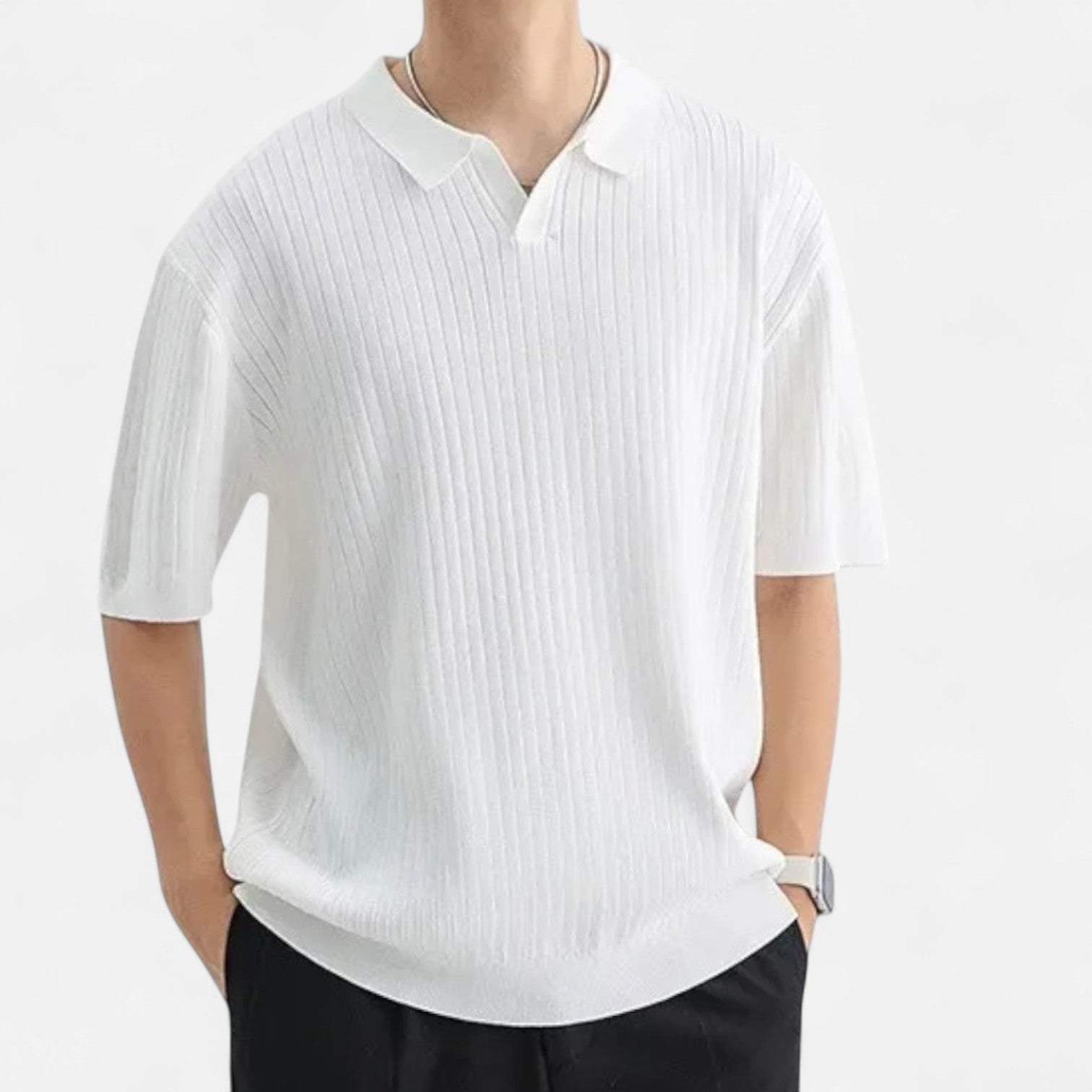 Camisa Polo - Malha Respirável para Braços