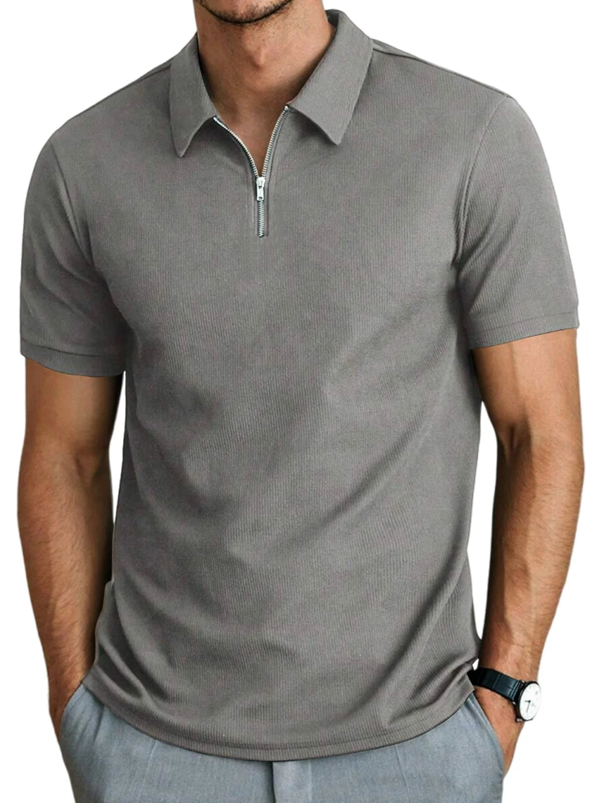 Camisa Polo - Mistura Leve Relaxada