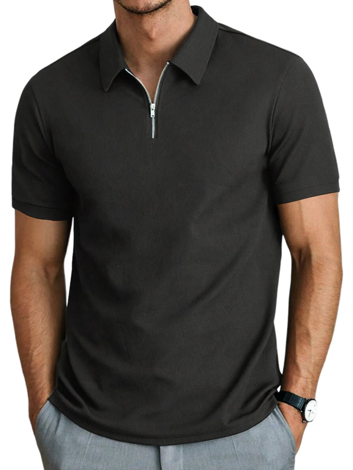 Camisa Polo - Mistura Leve Relaxada