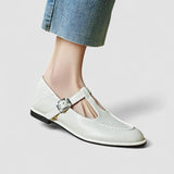 Camila – Sapatos Mary Jane com salto baixo