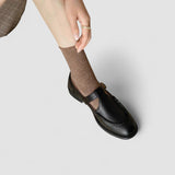Ariana - Sapatos Ortopédicos Mary Jane de Ponto Quadrado