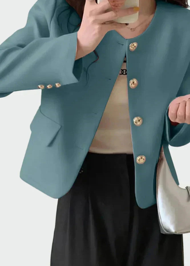 Blazer em linha elegante
