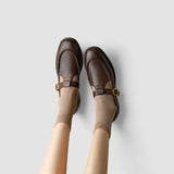 Ariana - Sapatos Ortopédicos Mary Jane de Ponto Quadrado