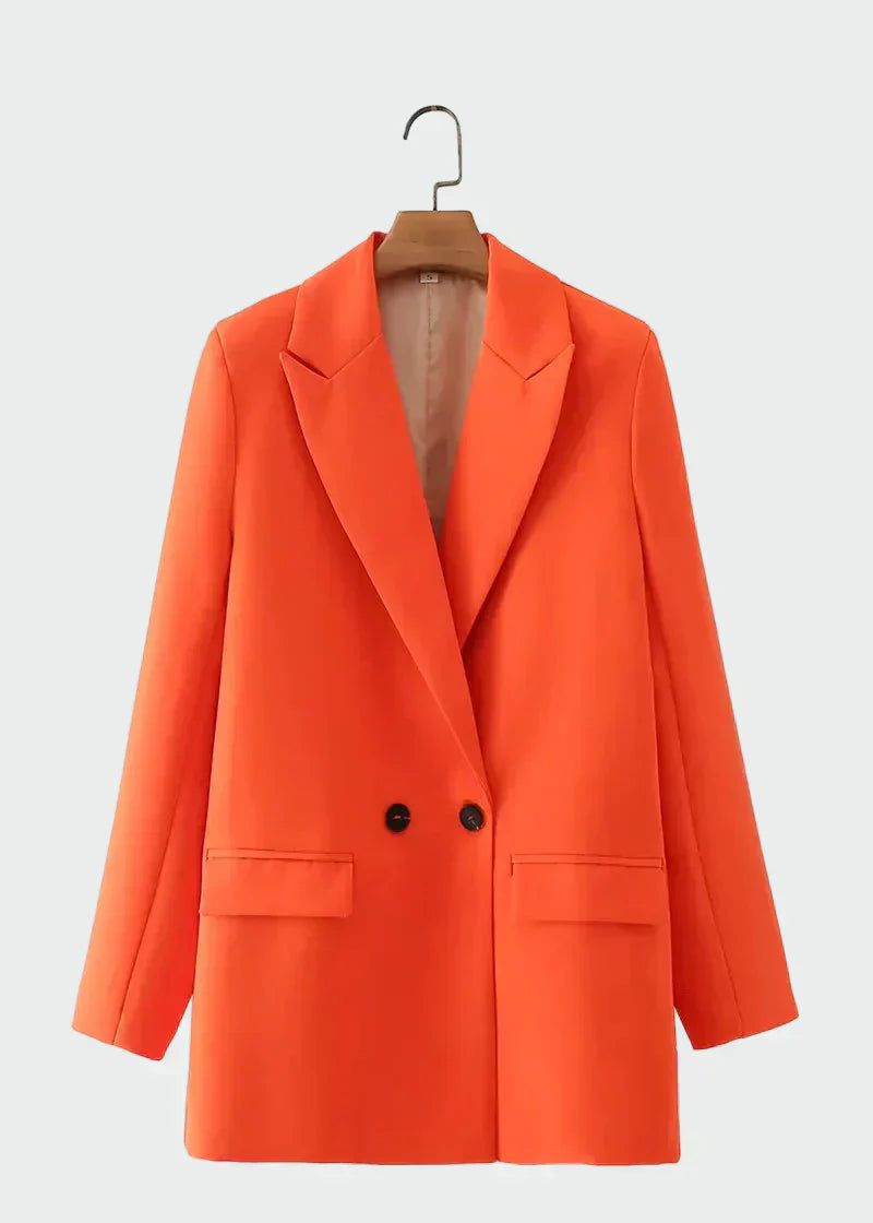 Casaco Oversized com Linha Moderna