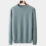 João - Sweater de Gola Redonda em Malha Mista