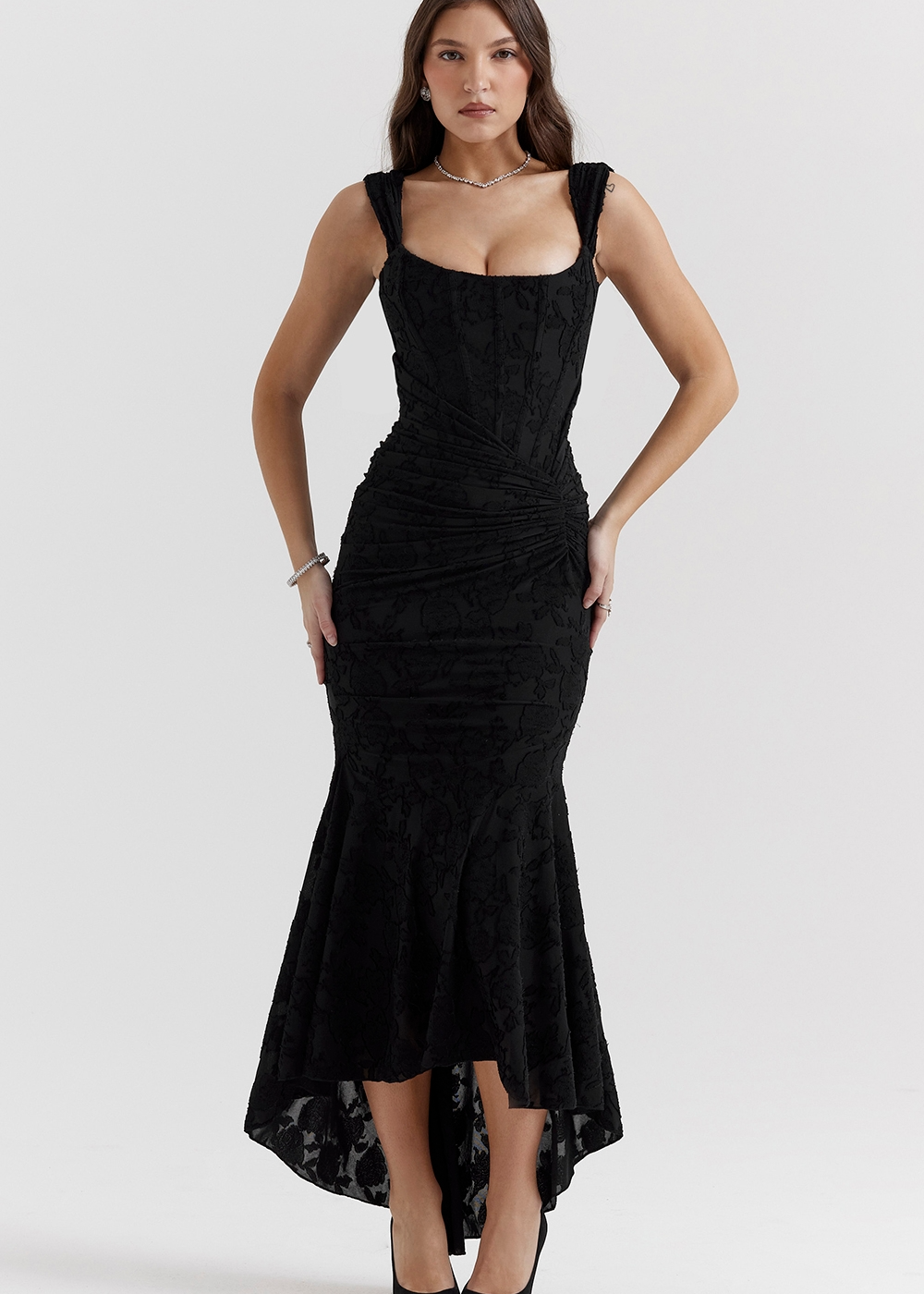 Nalina - Vestido Maxi Elegância