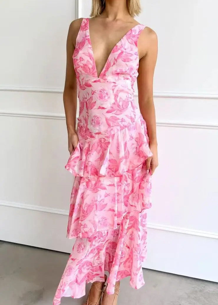 Eli - Vestido Maxi Elegante Verão